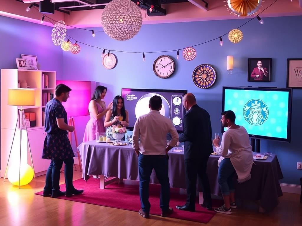 Как устроить тематическую вечеринку в формате телевизионного шоу и не утонуть в декоре