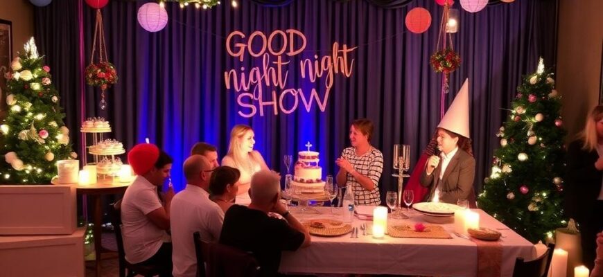Как устроить незабываемую тематическую вечеринку с Good Night Show: идеи, план и реальные примеры